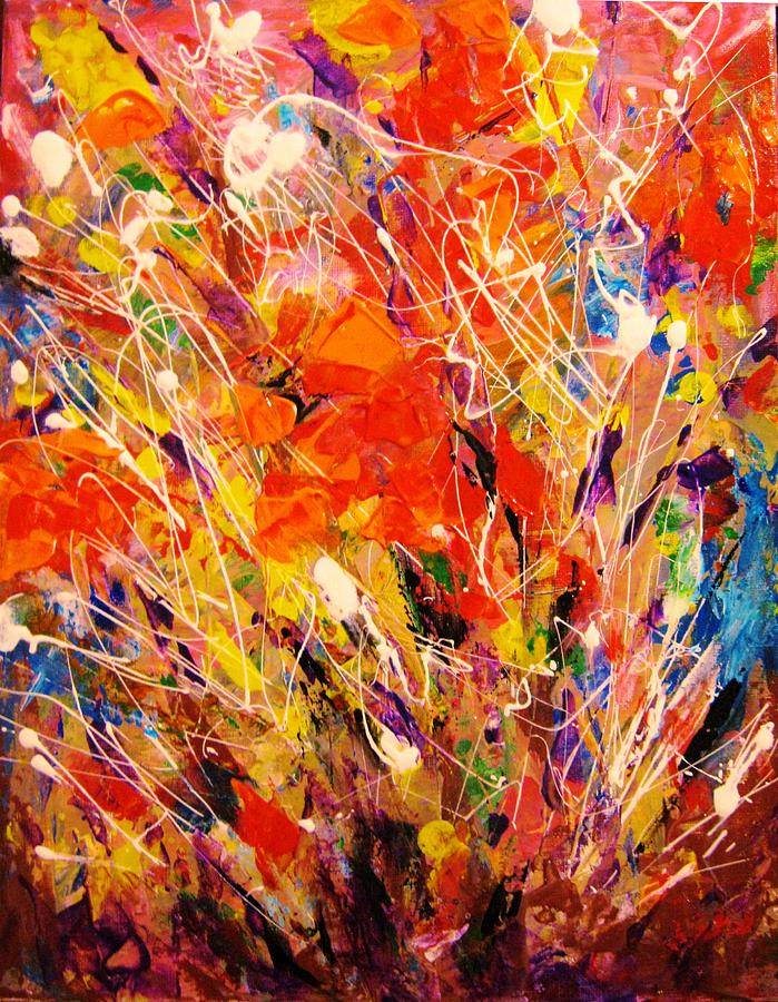 ColorScape 15 Painting by Helen Kagan