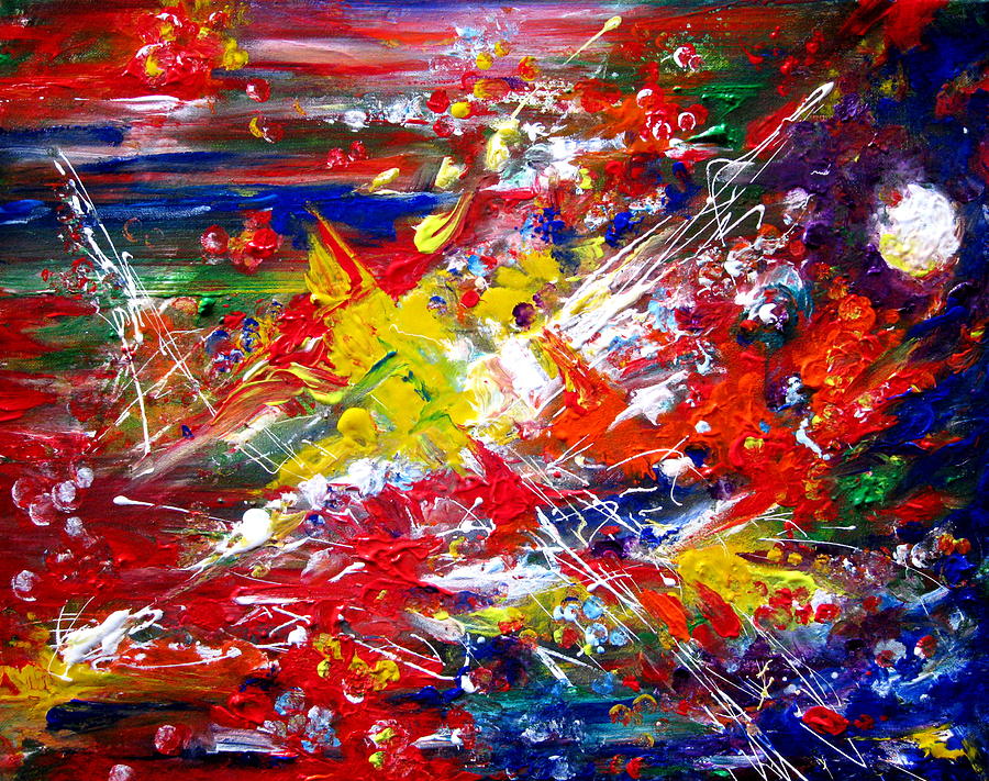 ColorScape 18 Painting by Helen Kagan
