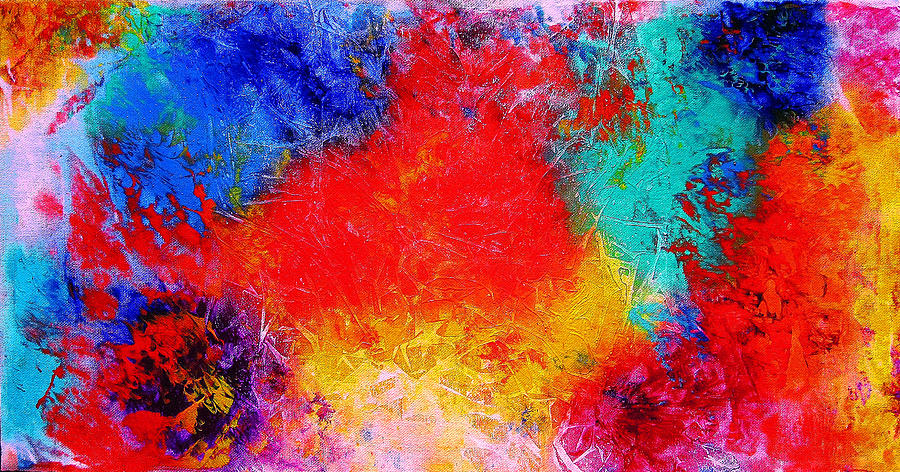 Colorscapes# 25 Painting by Helen Kagan