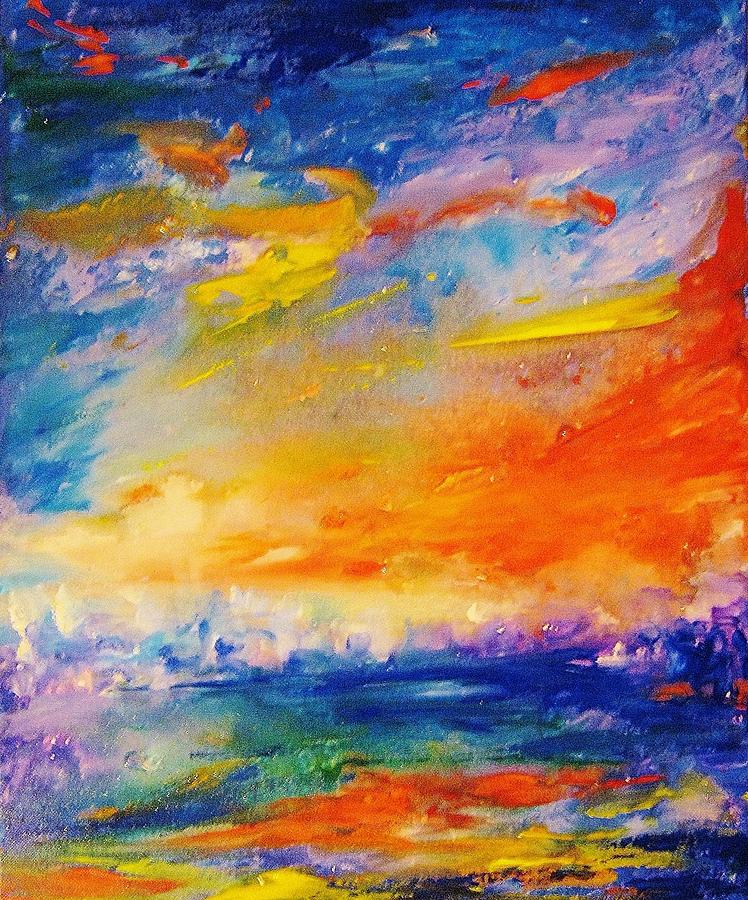 ColorScapes #6 Painting by Helen Kagan