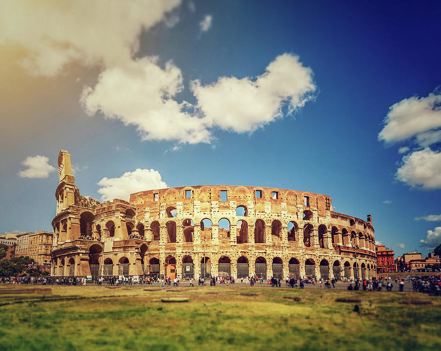 Colosseum Of Rome, Or Colosseo Photograph by Piola666