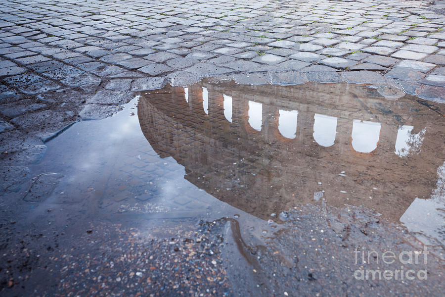 Colosseum reflection Photograph by Matteo Colombo