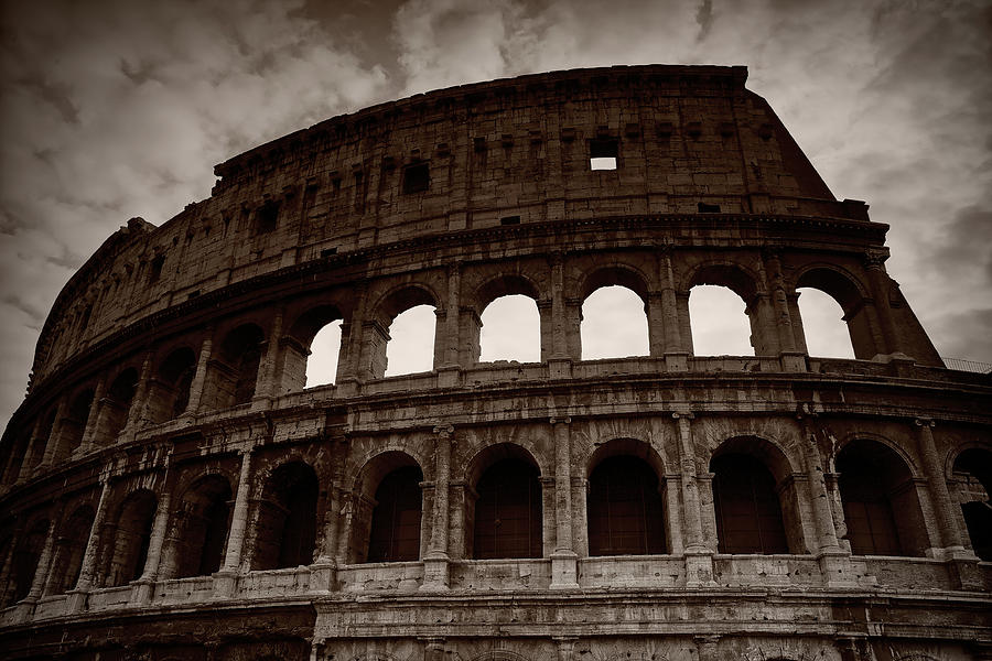 Architecture Photograph - Colosseum by Stefan Nielsen