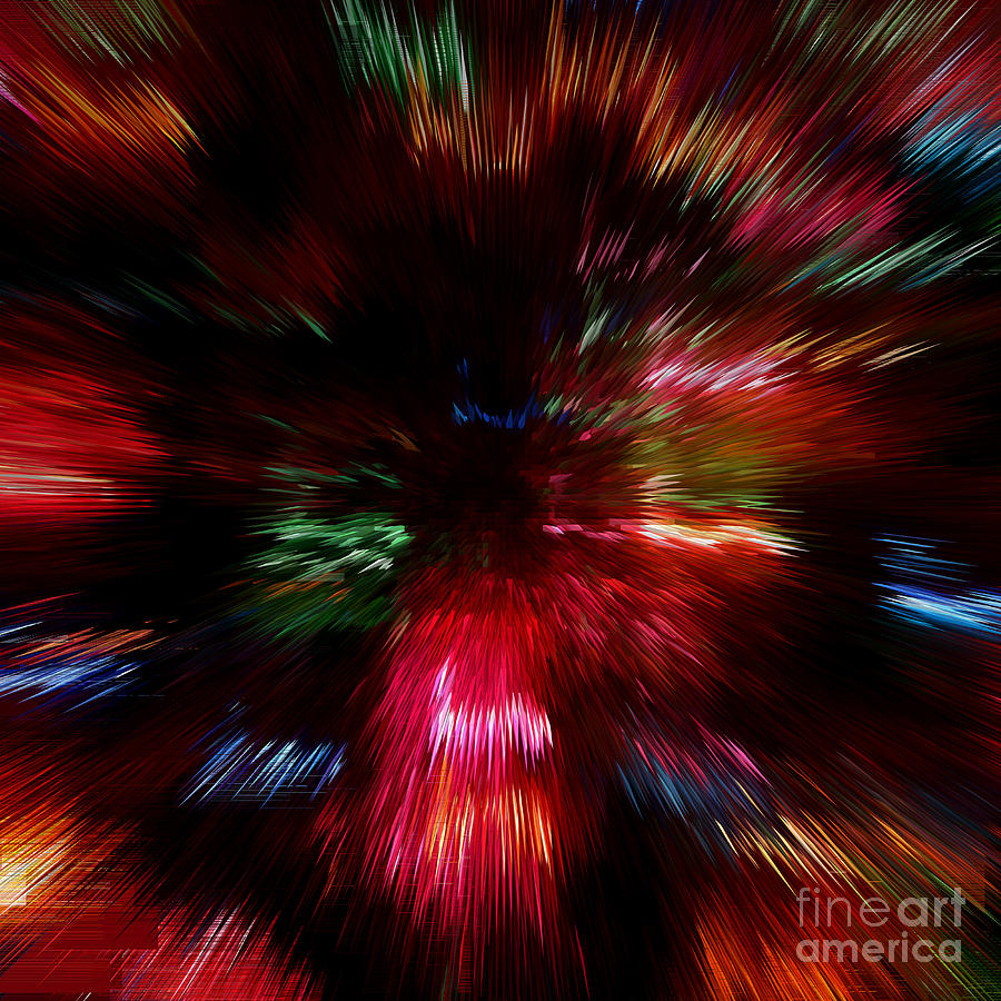 Colour Explosion Digital Art by Susan Stevenson