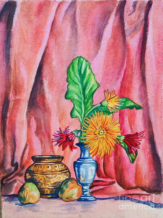 colourful still life painting