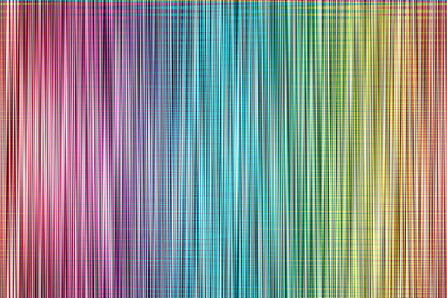 Colourful Stripes Digital Art by Roy Pedersen