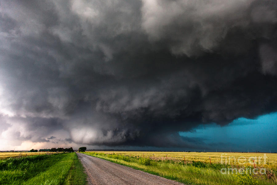 Summer Photograph - Coloured tornadogenesis by Marko Korosec