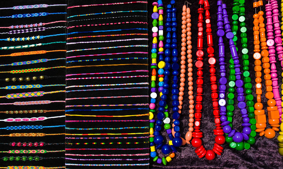 Colourful Beads Photograph by Roy Pedersen