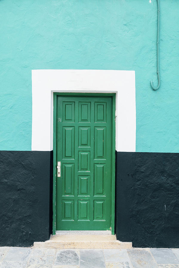 Colourful Door Photograph by Carolin Voelker