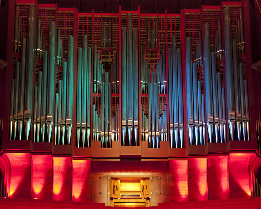 Colourful organ Photograph by Jenny Setchell