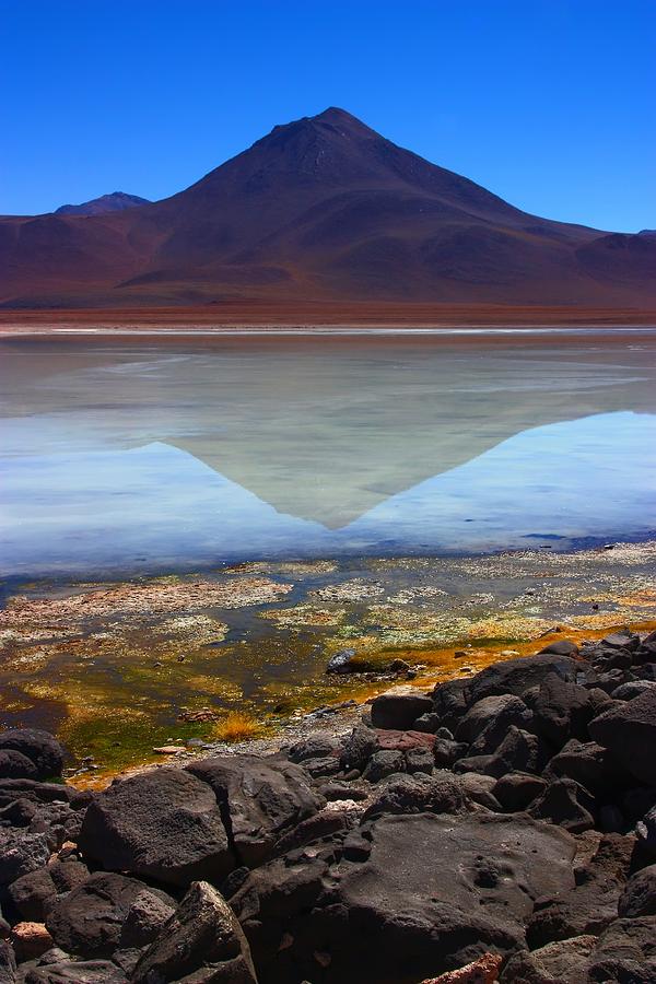 Mountain Photograph - Colourful Reflections by FireFlux Studios