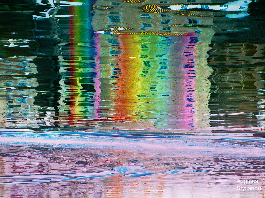 Colourful  Stripes Digital Art by Augusta Stylianou
