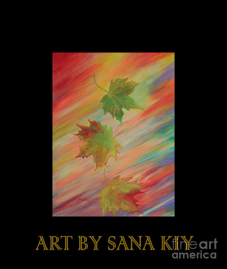 Colours of Autumn. Inspirations Collection. Painting by Oksana Semenchenko