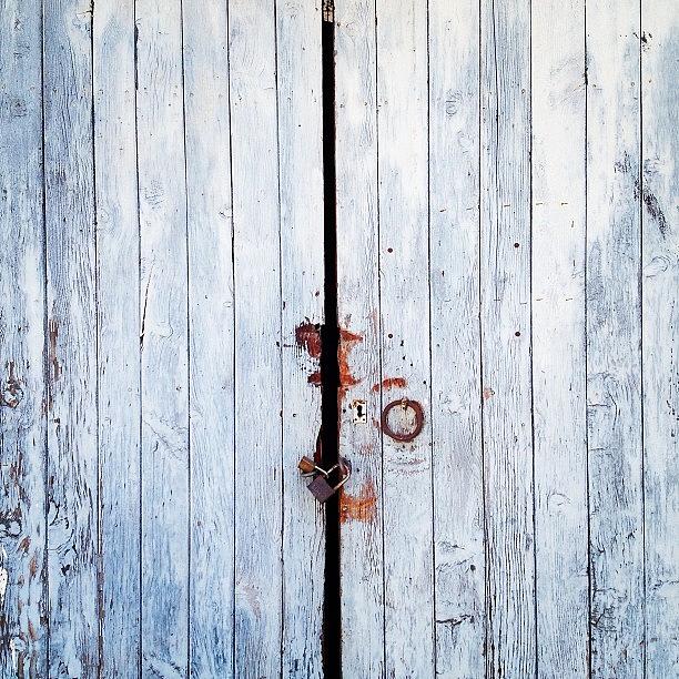 Blue Photograph - #colours Of #mallorca. #blue #door by Balearic Discovery
