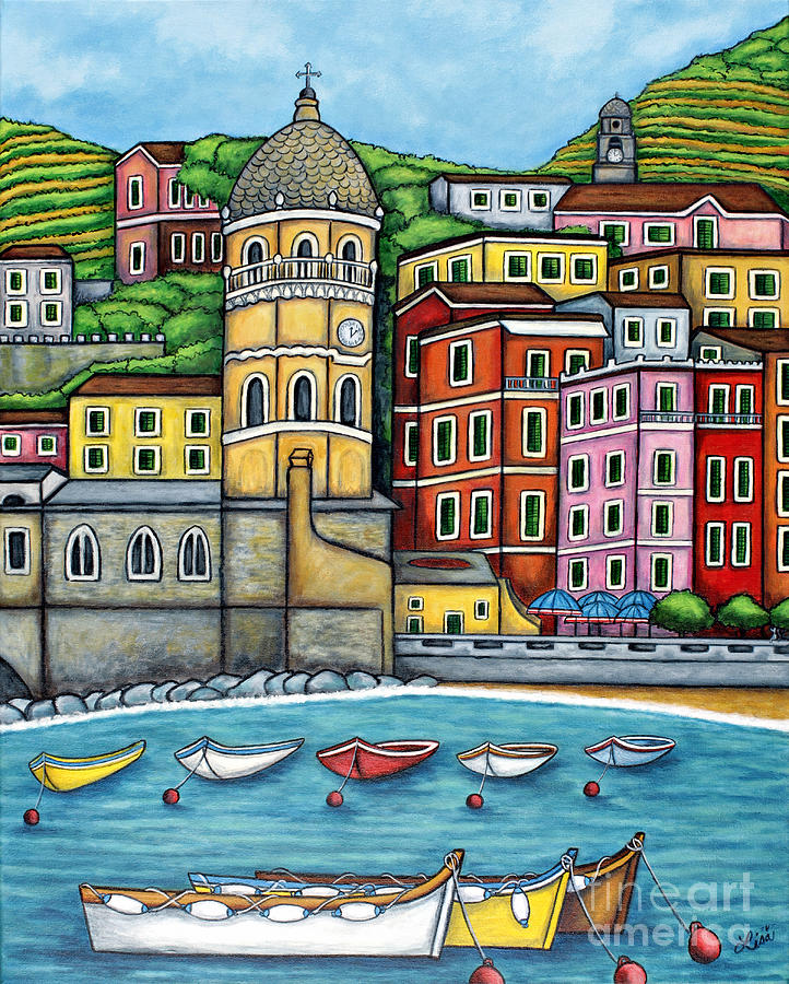 Colours of Vernazza by Lisa Lorenz Colours of Vernazza by Lisa Lorenz