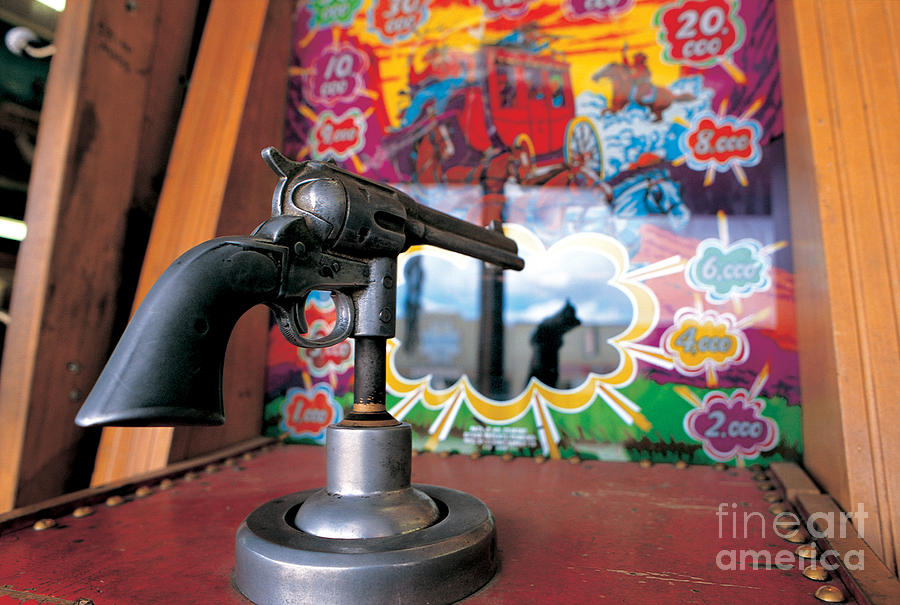 Colt Gun In Antiques Shop Photograph by Adam Sylvester