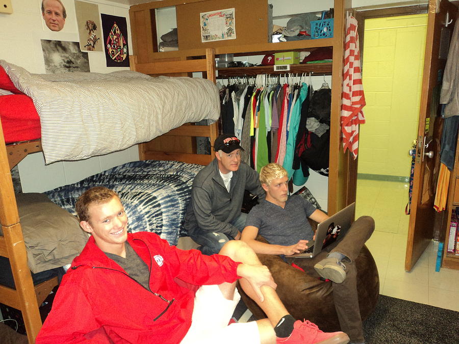 Colton Sean and Sam in the dorm Photograph by Anne-Elizabeth Whiteway ...