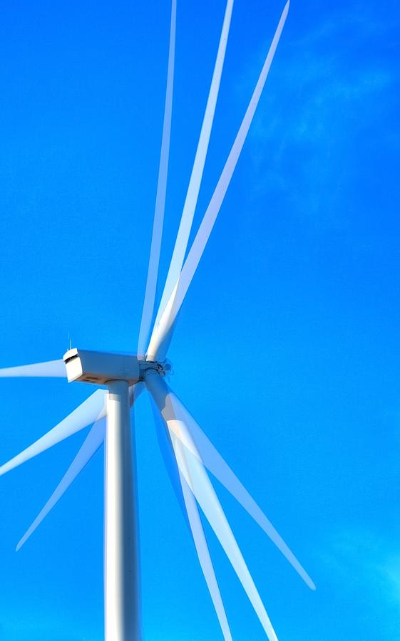 Columbia Gorge Wind Turbine 16762 Photograph