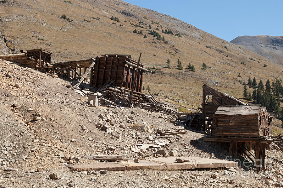 Columbia Mine at Animas Forks Photograph by Fred Stearns