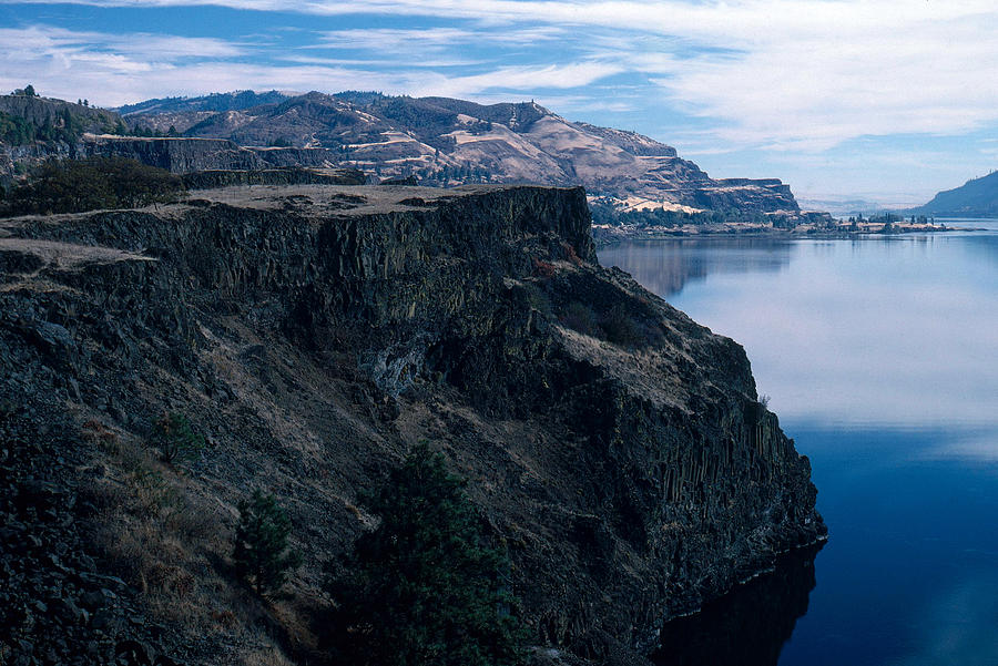 Columbia River Bluffs Photograph by Earl Roberge