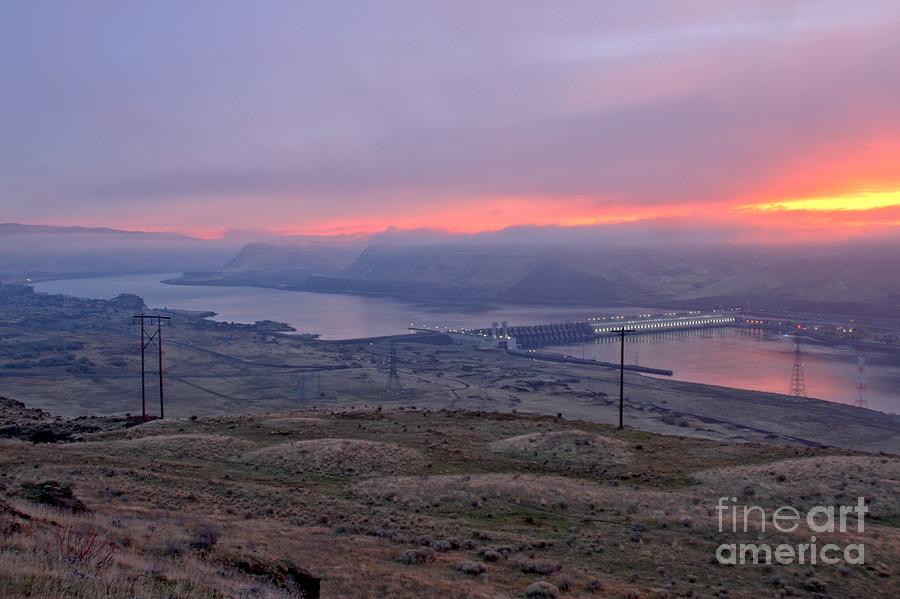 Columbia River Gorge Sunrise Photograph by Adam Jewell