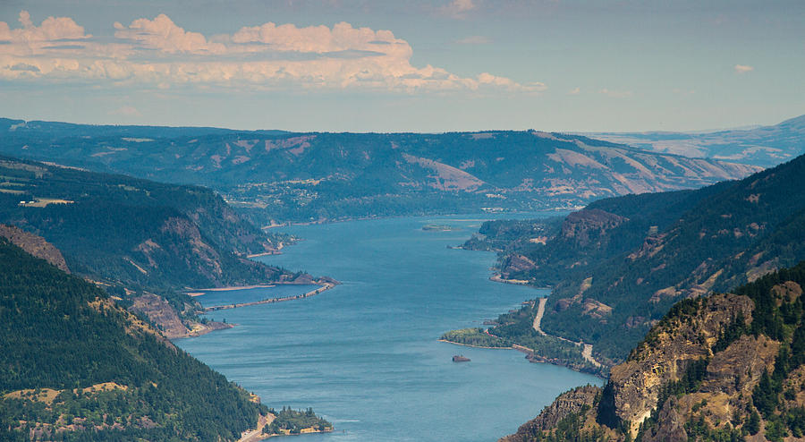 Columbia river Photograph by Kunal Mehra