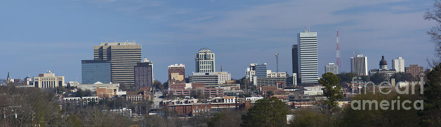 columbia SC pano Photograph by Ules Barnwell
