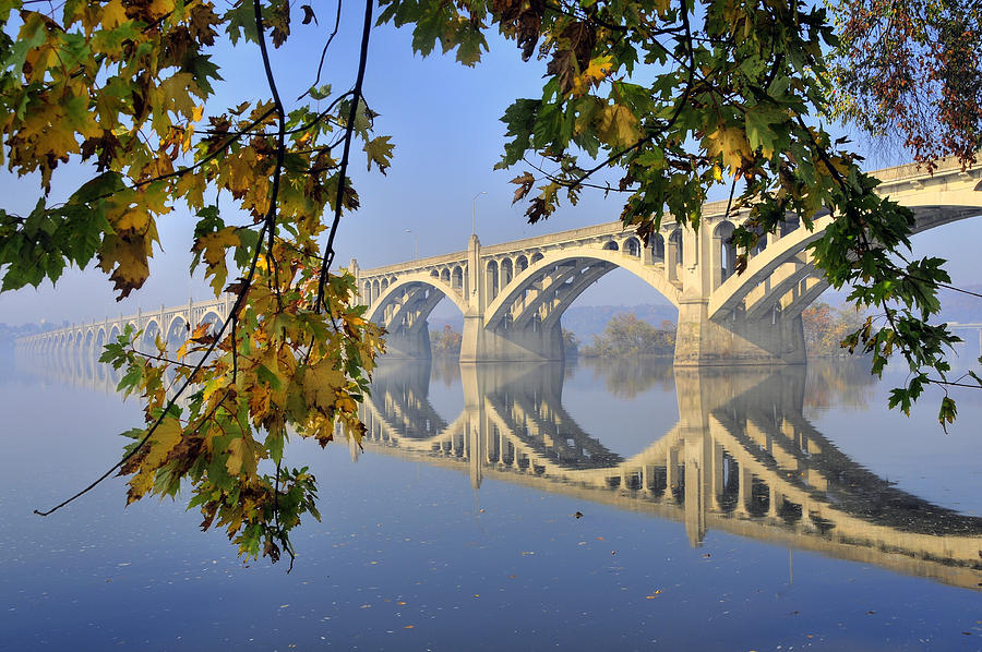 Columbia Wrightsville Bridge  Photograph by Dan Myers