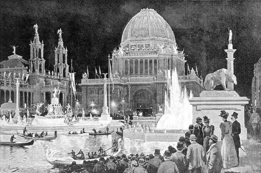 Columbian Exposition Electrical Photograph by Science Source