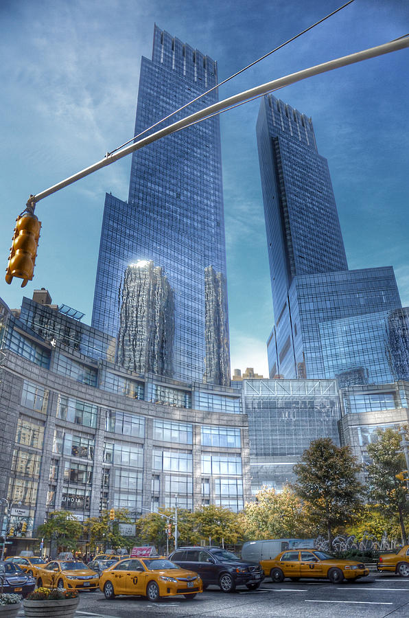 New York - Columbus Circle - Time Warner Center Photograph by Marianna Mills