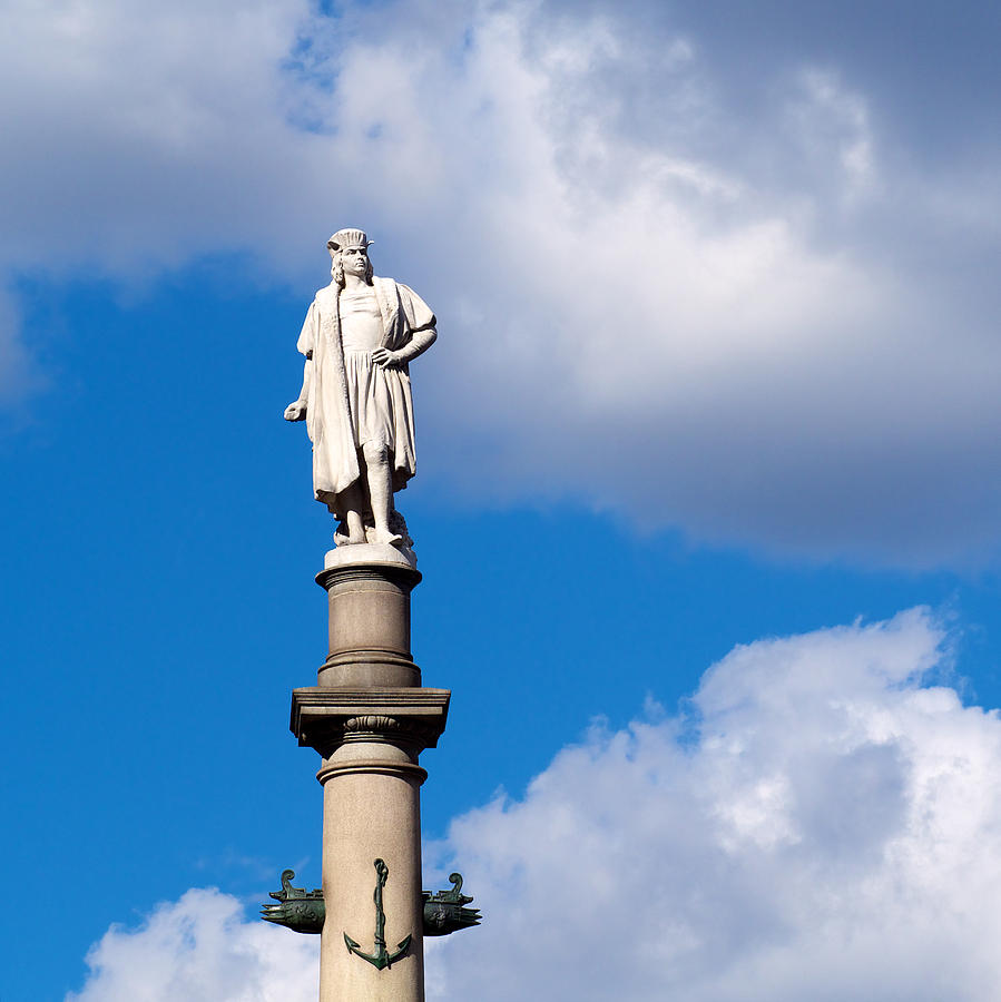 Columbus in the Clouds Photograph by Cornelis Verwaal