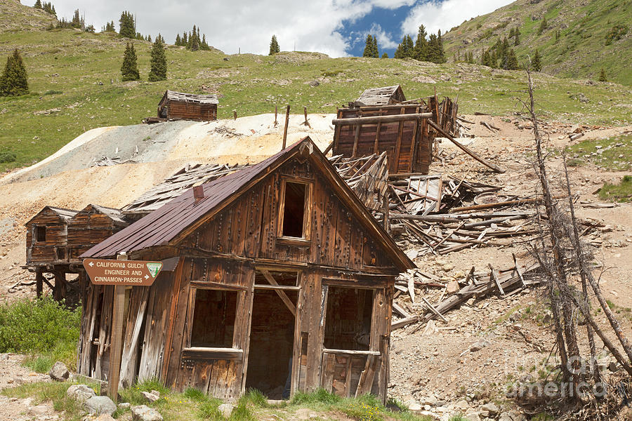 Columbus Mine Assay Building at Animas Forks Photograph by Fred Stearns