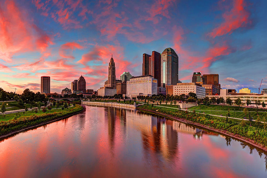 Columbus, Ohio cityscape Photograph by Styxclick