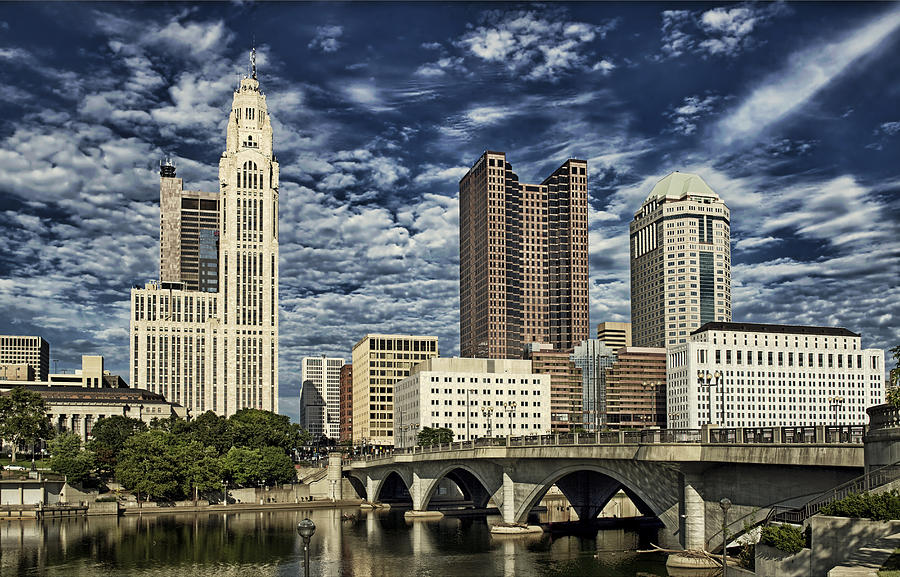 Columbus Ohio Skyline Photograph by Mountain Dreams