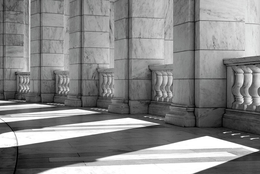 Columns and Shadows Photograph by Paul W Faust -  Impressions of Light