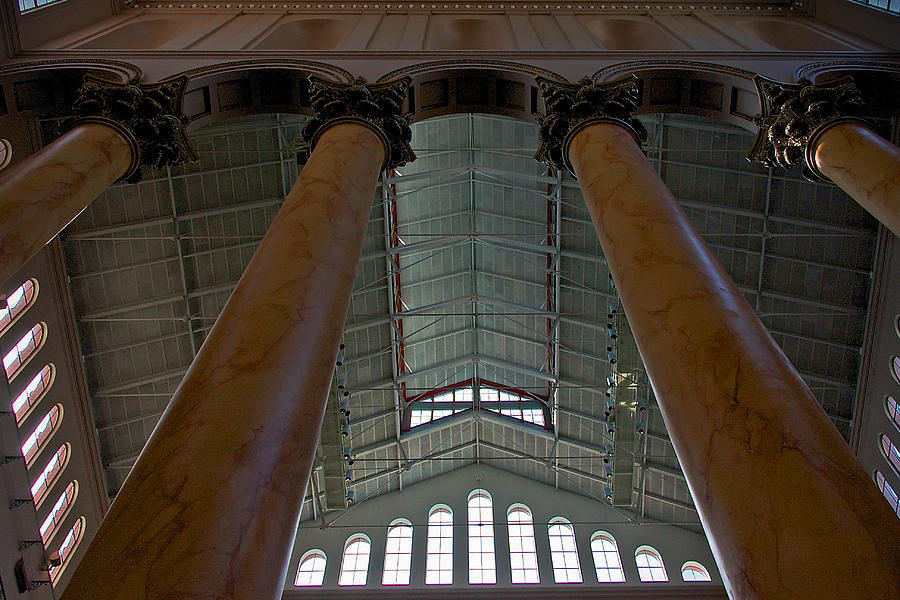 Columns and Windows Photograph by Stuart Litoff