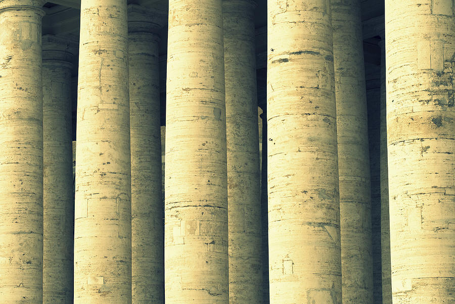 Columns Photograph by Chevy Fleet
