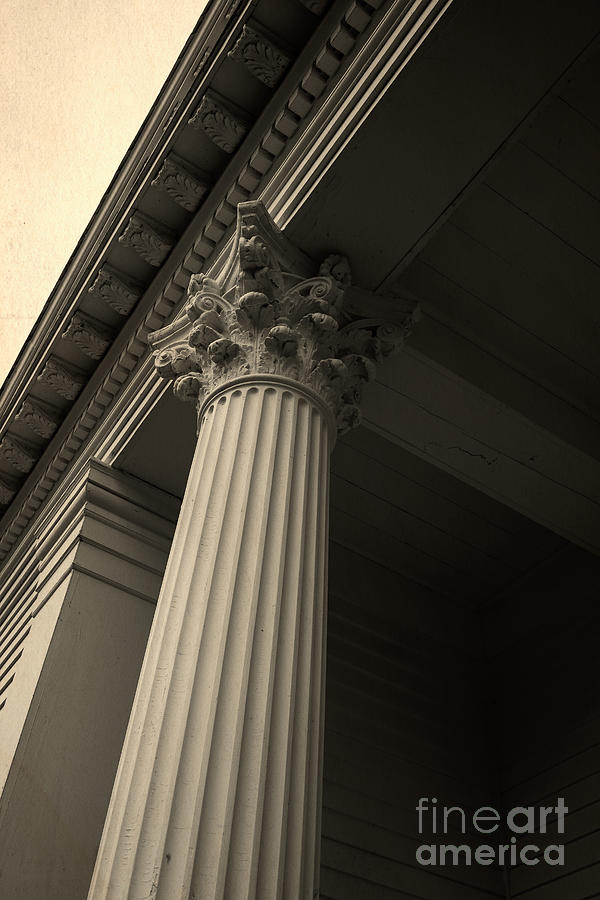 Columns Photograph by Edward Fielding