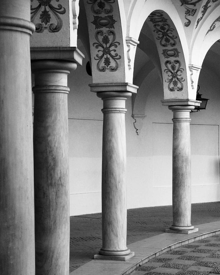 Columns In a Courtyard in Sevilla Spain Photograph by Greg Matchick ...