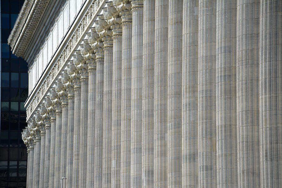 Columns Photograph by John Schneider