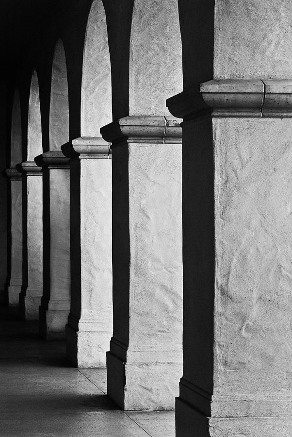 Pattern Photograph - Columns by Joseph Smith