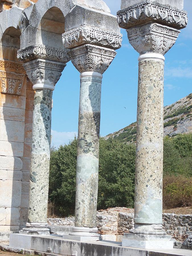 Columns Photograph by Marilyn Zalatan