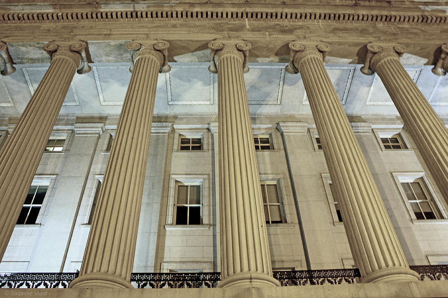 Columns Of History Photograph By Suzanne Stout