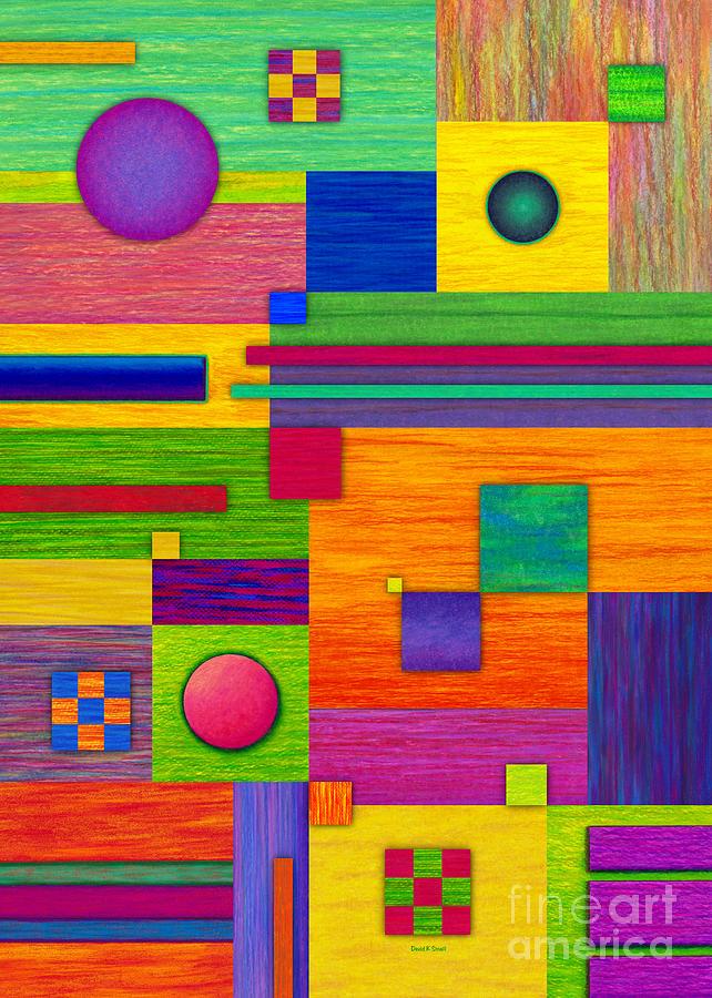 Combination 2 Painting by David K Small
