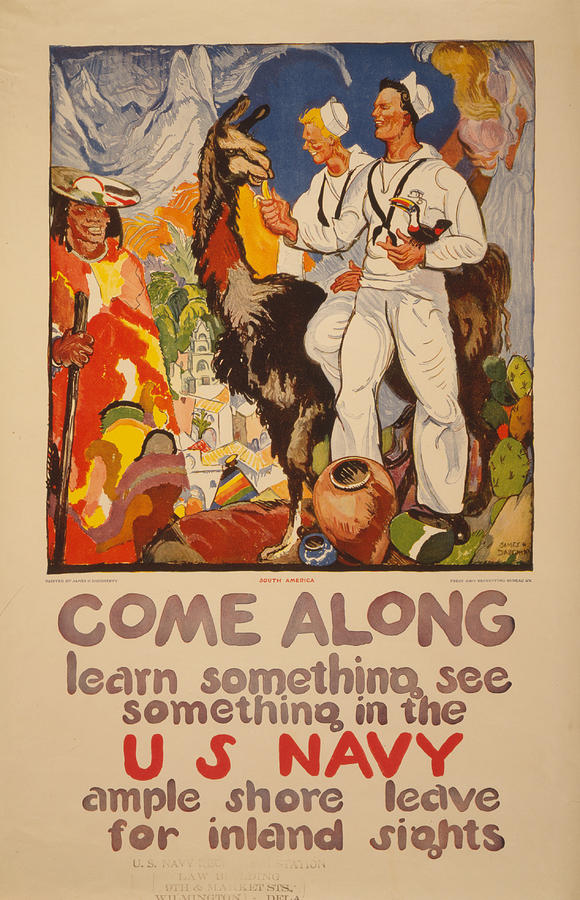Come Along Poster Drawing