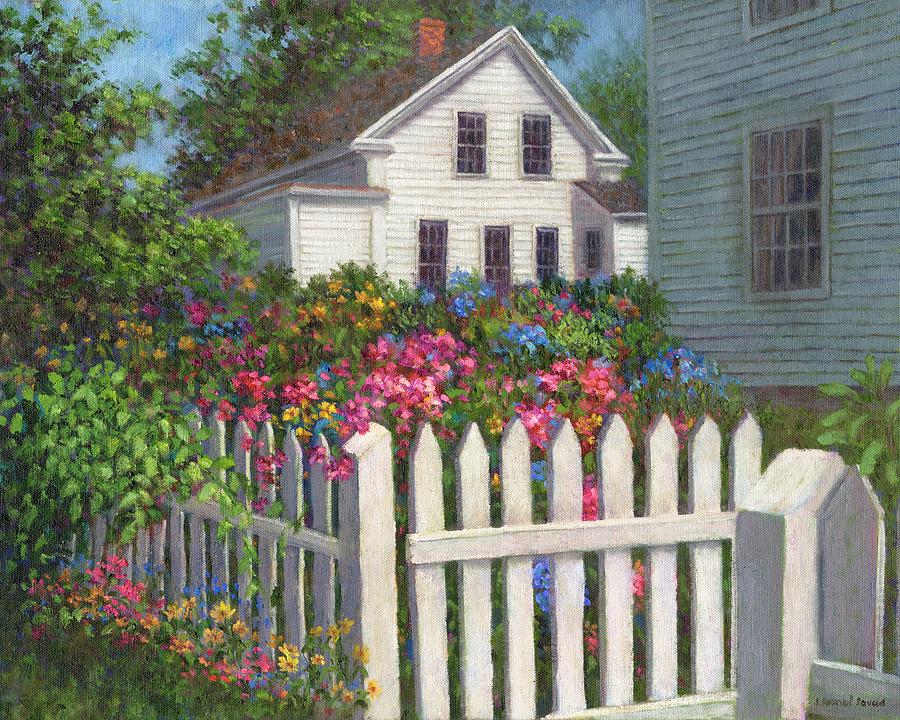 Summer Painting - Come into the Garden by Susan Savad
