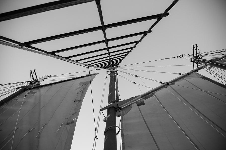 Black And White Photograph - Come Sail Away by Kristopher Schoenleber