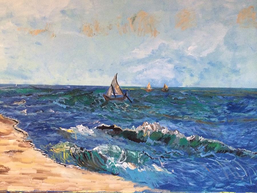Come Sail With Me Painting by Belinda Low