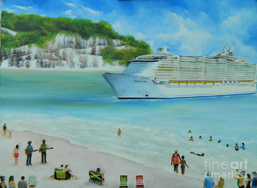 Come to Jamaica and feel alright Painting by Kenneth Harris