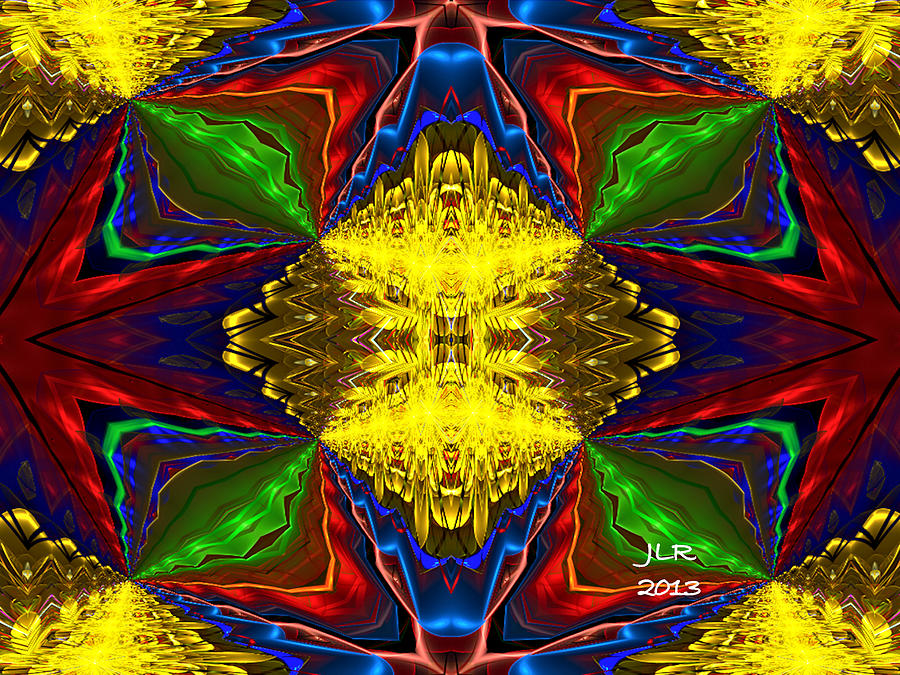 Fractal Digital Art - Come To Pass by Janet Russell Fractal Digital Art - Come To Pass by Janet Russell